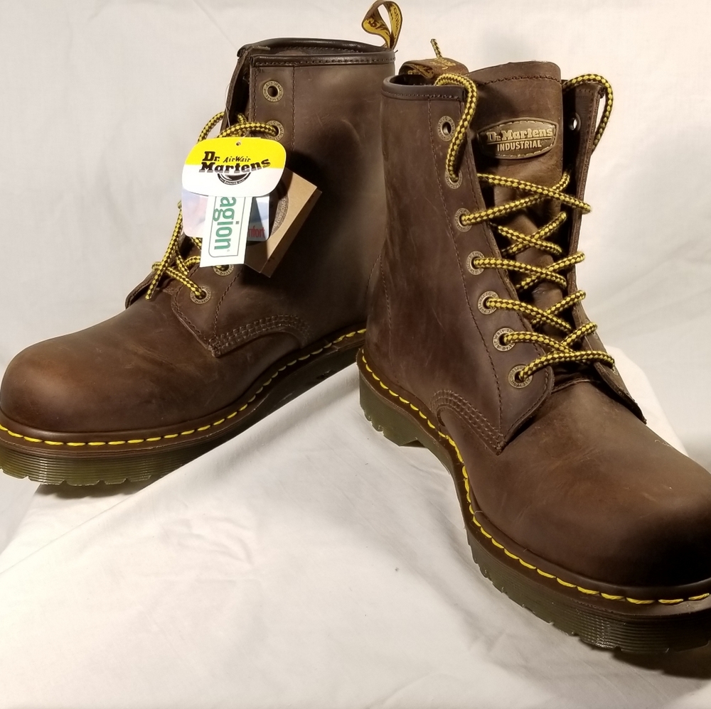 Dr. Martens brown Work Boots, Men's US size 12